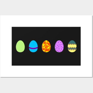 Easter Chocolate Eggs Print Posters and Art